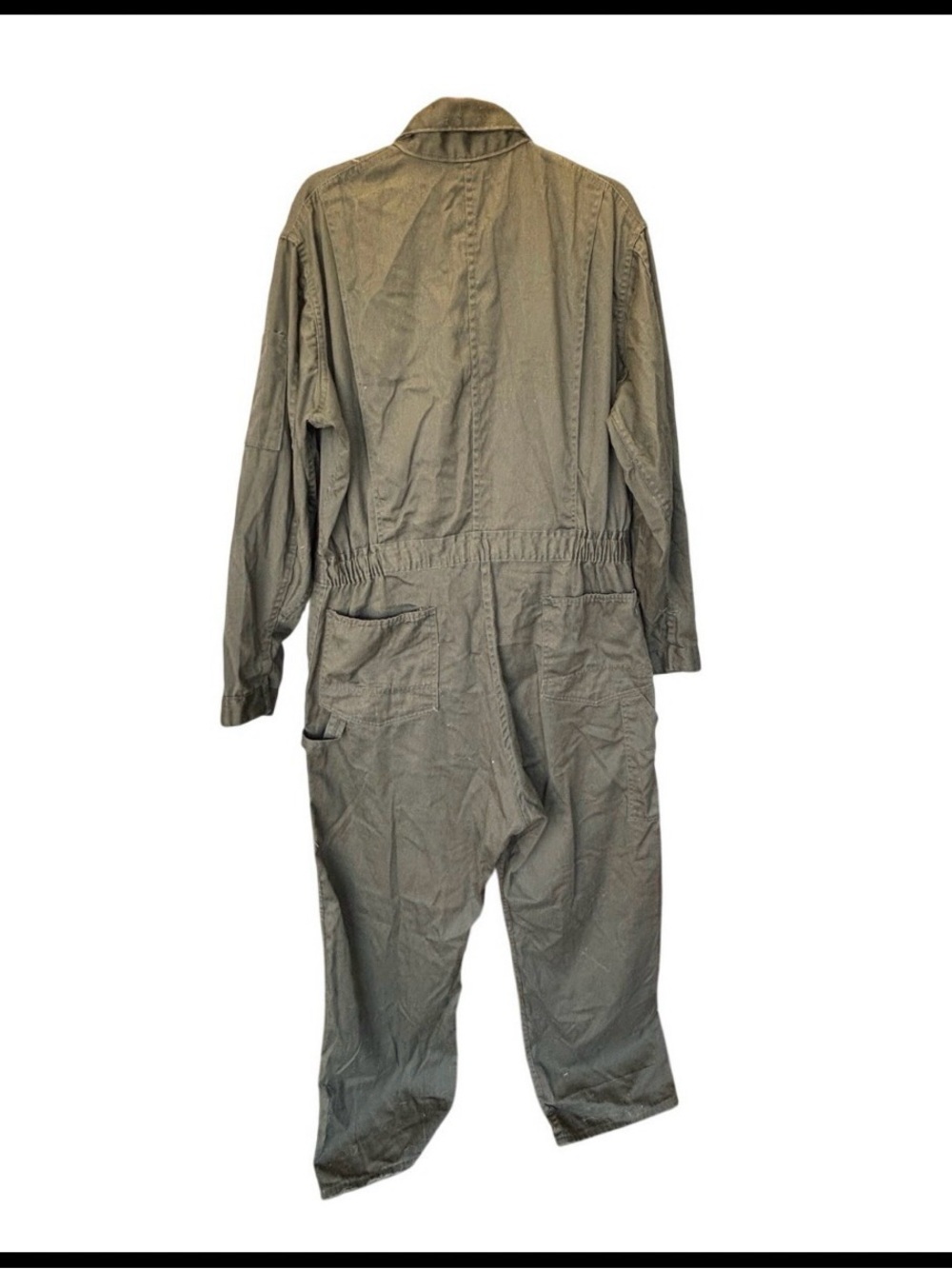 Vintage Key Imperial Olive Green Workwear Coveralls/Jumpsuit XL